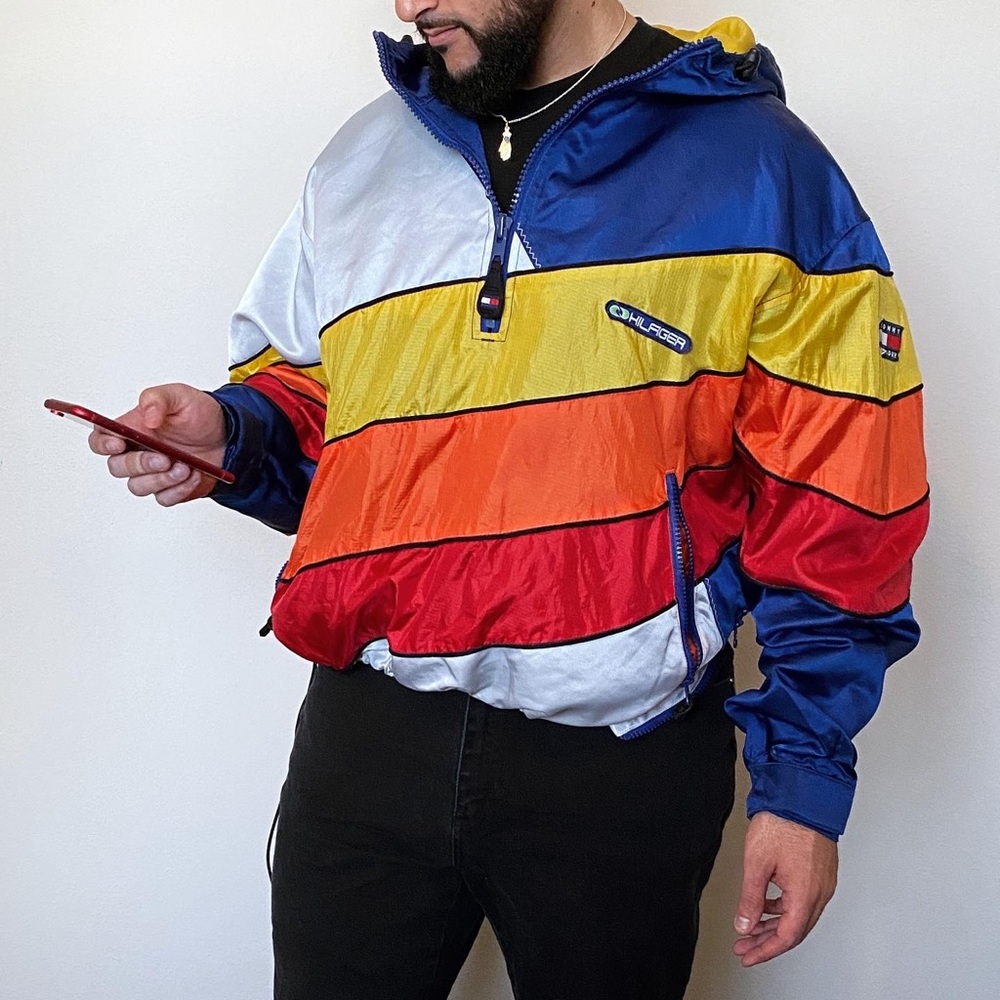 Vintage Tommy Hilfiger Colorblock Ski Pullover